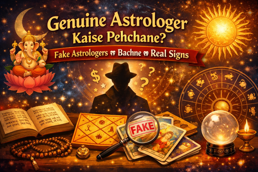 Genuine astrologer vs. fake signs